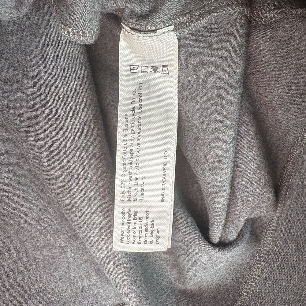 EILEEN FISHER HEATHERED ORGANIC COTTON STRETCH‎ FLIGHT JACKET Women's Size Small - Picture 8 of 10